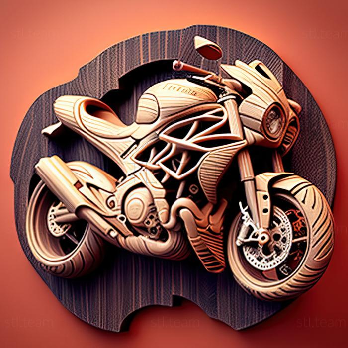 3D модель Ducati Monster 797 (STL)